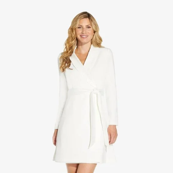 adrianna papell sequin collar tuxedo dress Adrianna Papell | Dresses | Adrianna Papell Sequin Collar Tuxedo Dress In  Ivory